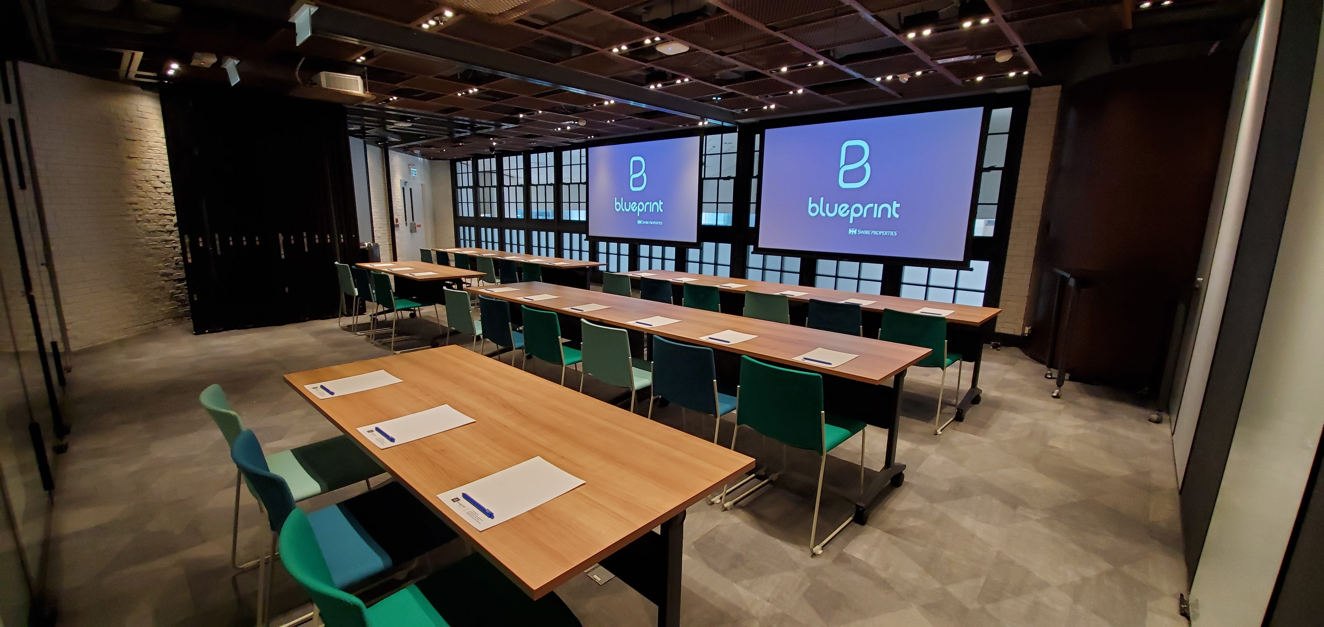 Training Room for Group Collaboration Blueprint HK